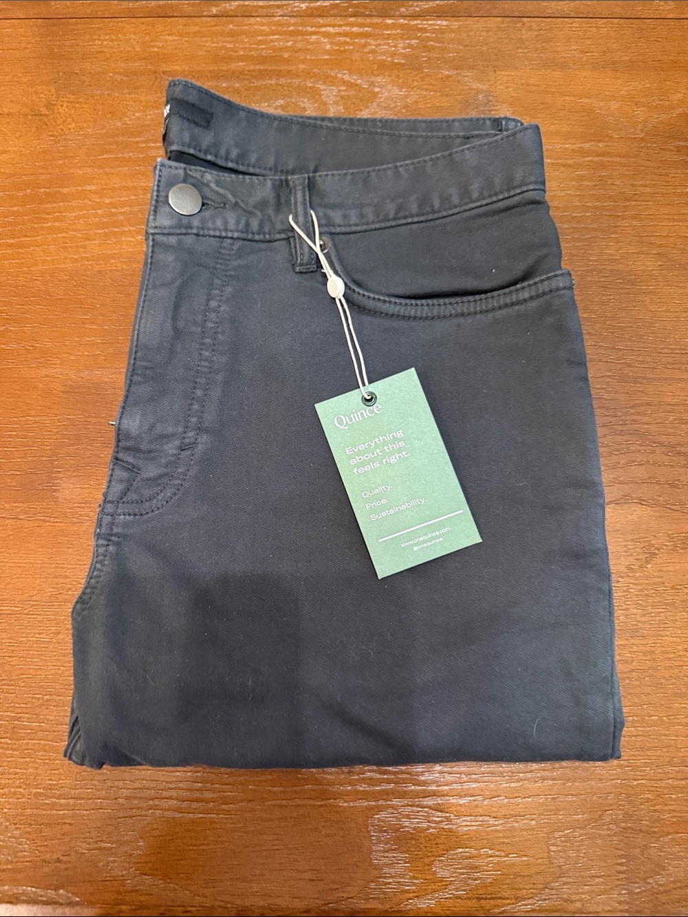 Quince Black Pants